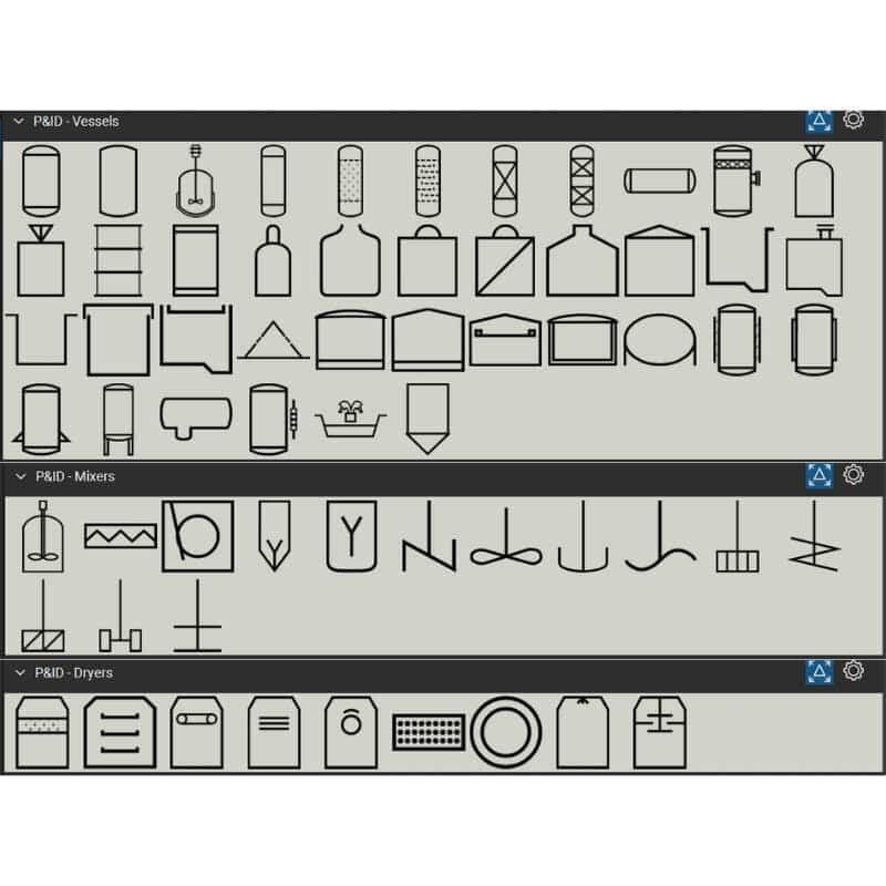 Bluebeam Toolset P&ID Vessels Mixers Dryers